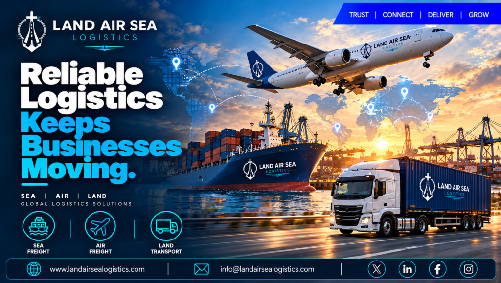 Global Logistics at Sunrise
